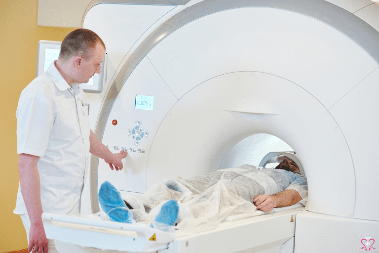 Exploring the Technology Behind MRI - Technician operating an MRI machine with a patient inside