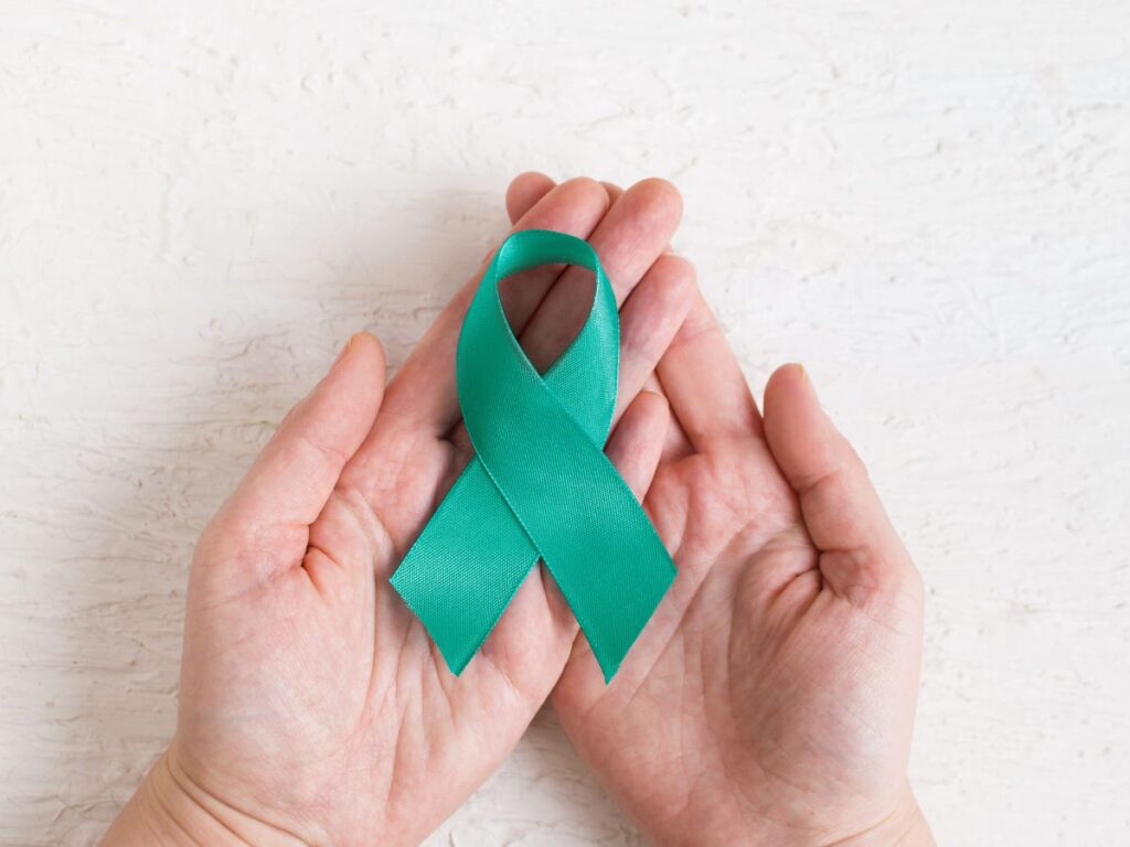 Senior woman looking distressed during a home visit illustrating sexual abuse of older adults.