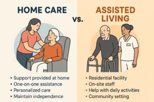 Home Care vs. Assisted Living
