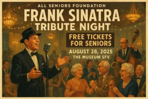 Noche tributo a Frank Sinatra: ¡Entradas gratis para personas mayores!