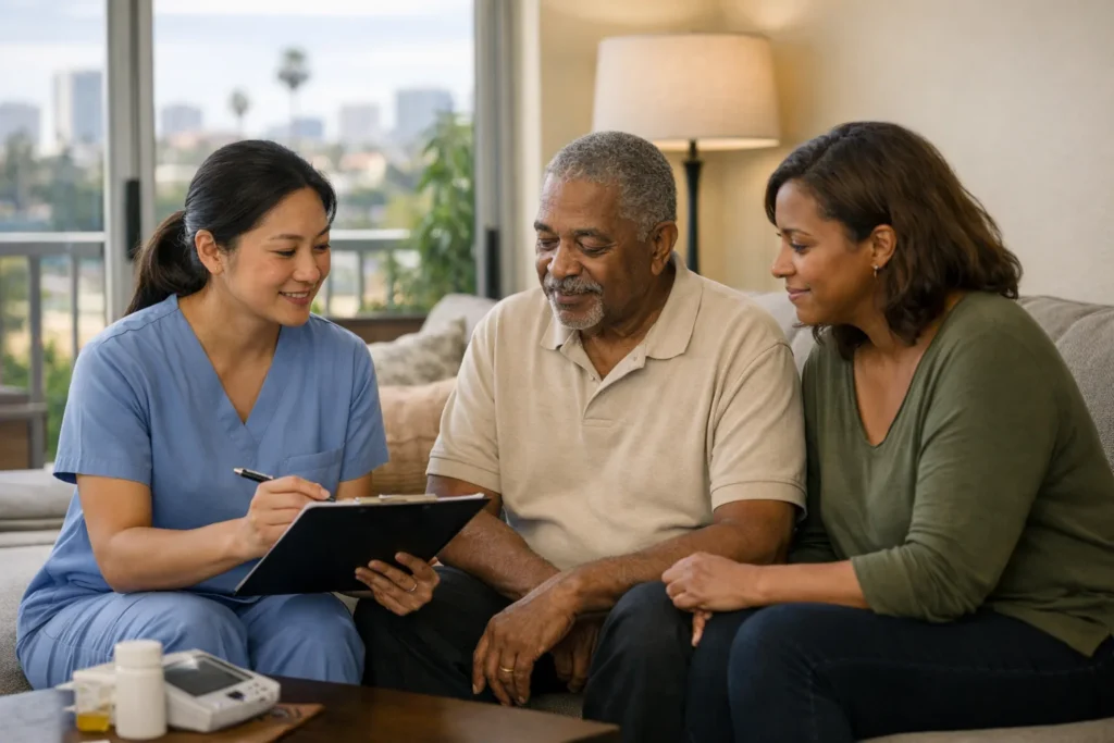 Home health care services in Baldwin Hills, California