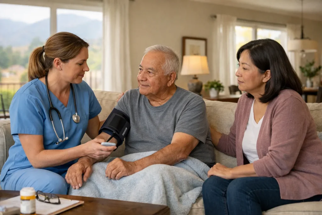 Home health care services in Charter Oak, California