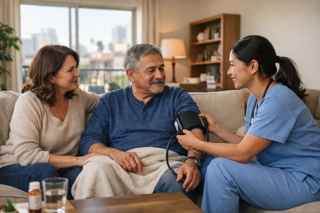 Home health care services in Country Club Park, California