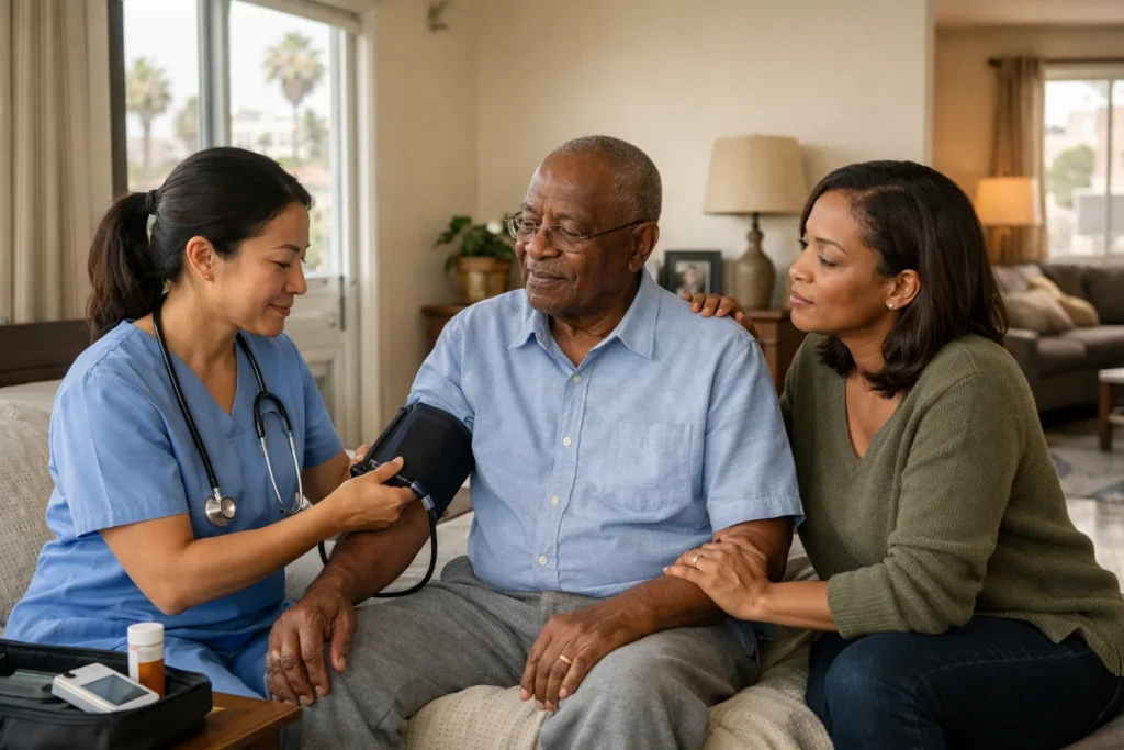 Home health care services in Hyde Park, California