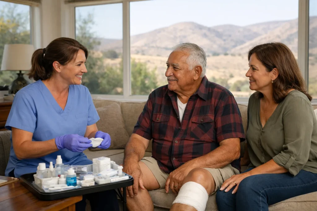 Home health care services in Littlerock, California