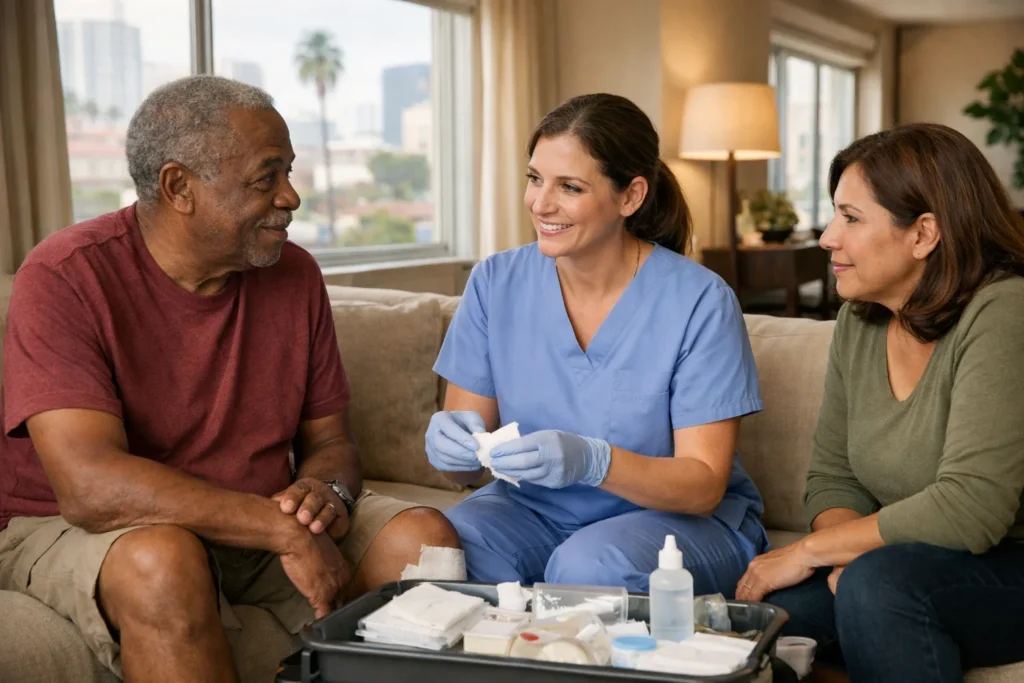 Home health care services in Park La Brea, California